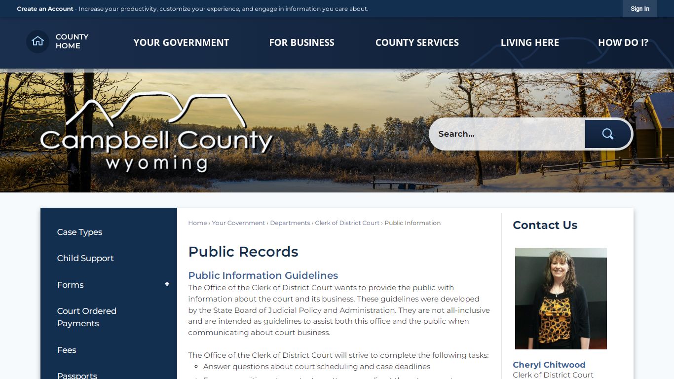 Public Records | Campbell County, WY - Official Website