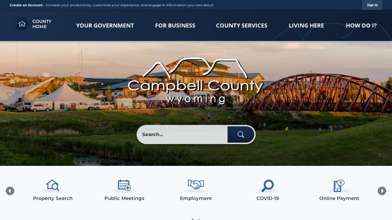 Campbell County, WY - Official Website | Official Website